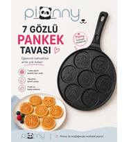 Pionny Döküm 27 Cm Pankek Tavası Siyah