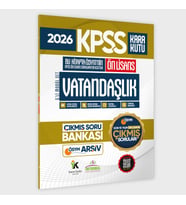 2026 FULLÖnLisans KPSS Vatandaşlık Kara Kutu ÖSYM Çıkmış Soru Bankası Son 15 Yıl (Sadece Ön Lisans)