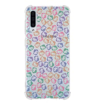 Samsung Galaxy A50s Uyumlu Köşe Korumalı Antişok Kapak Hello Kitty Tasarımlı Şeffaf  Kılıf