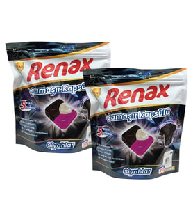 Renax Camasır Kapsulu 30 Yıkama Siyahlar x 2 Adet