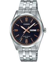 CASIO MTP-1335D-1A2VDF TAKVİMLİ METAL KLASİK ERKEK KOL SAATİ (Siyah)
