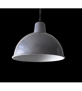 RIOLIGHT GRİ İÇİ BEYAZ METAL SARKIT (Siyah)