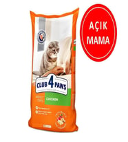 Club4Paws Premium Adult Tavuklu Yetişkin Kedi Maması 1 Kg AÇIK