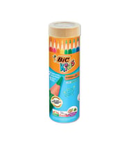 Bic Kids Evolution Triangle Üçgen Jumbo Boya Kalemi 12+1 Renk Metal Tüp 