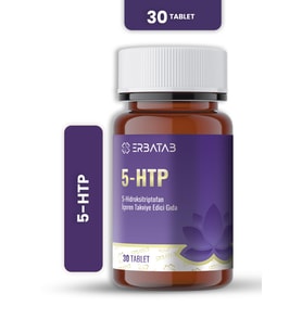 Erbatab 5-HTP 100 Mg 30 Tablet 5-Hidroksitriptofan İçeren Takviye Edici Gıda