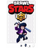 Brawl Stars Bibi And Bull Puzzle 240 Parça Yapboz