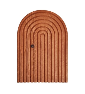 Premium Gökkuşağı Sunum Tahtası – Koyu Kahve 30x18 cm