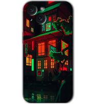 İphone 15 Plus Kılıf HD Desen Baskılı Kılıf - China Street