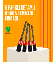 Araba Temizliği İçin 5 Parça Fırça Takımı
