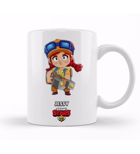 Brawl Stars Jessy Kupa Bardak Porselen