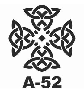 A-52 Artebella Stencil 20x20 Cm