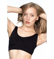 SİYAH MI Emay 4005 Soft Kalın Askı Büstiyer