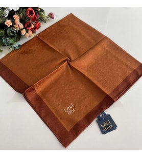 Levidor Premium Monogram Eşarp Taba-Tarçın GX0206
