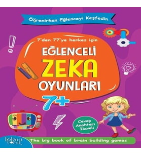 Eğlenceli Zeka Oyunları - Mor -Öğrenirken Eğlenceyi Keşfedin