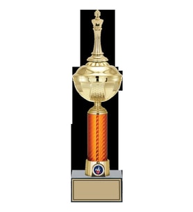 ODAK KUPA - Figürlü Kupalar - Satranç Figürlü Kupalar FG-055 B - 40 cm