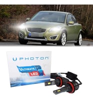 Volvo C30 Led Xenon Kısa Far Ampulü H7 Ultimate 9500 Lumens Yeni Seri Beyaz 2006-2012