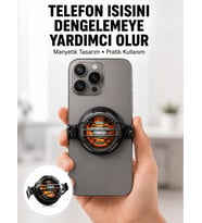 Mobil Oyunlar İçin Serinletici Telefon Fanı Sessiz Çalışma Geniş Kıskaçlı Tasarım Yeni Nesil