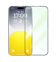 Baseus Corning iPhone 15 Pro Full Koruma Eye-Protection Tempered Cam Ekran Koruyucu (Şeffaf)
