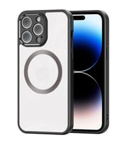 Dux Ducis iPhone 14 Pro Aimo Series MagSafe Premium Buzlu Sert PC-TPU Kılıf-(5775) - SSSSSS7136-1