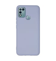 İnfinix Hot 10 Play Kılıf Nano İçi Kadife Silikon - Lila