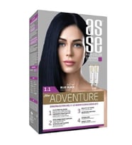 Asse Hair Color System Saç Boyası Mavi Siyah No: 1.1