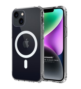 Microsonic Apple iPhone 14 Kılıf MagSafe Clear Soft Şeffaf (Renksiz)