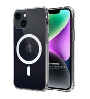 Microsonic Apple iPhone 14 Kılıf MagSafe Clear Soft Şeffaf (Renksiz)