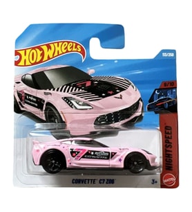 Hot Wheels - Corvette C7 Z06 - Pembe (1/64 JJJ73