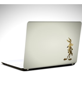 Wili E Coyote Minimal  Laptop Sticker 15.6 inch (38X27CM)