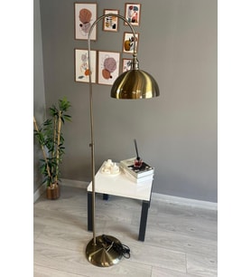 Lambader Eskitme Lale Başlık Modern Dekoratif Metal Oturma Odası Çalışma Odası