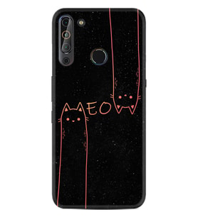 Casper Via X20 Kılıf Silikon Desen Meow 1657