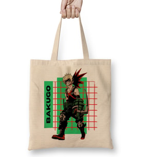 Katsuki Bakugo My Hero Academia Bez Çanta Uzun Saplı