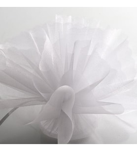 27 METREX70 CM BEYAZ SÜSLEME TÜLÜ BEYAZ TÜL ARABA ÇİÇEK DÜĞÜN DEKOR TÜL WHİTE DECORATION TULLE