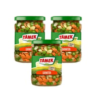 Tamek Garnitur 550 gr Cam x 3 Adet (Mavi)