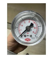 0-2,5 Bar Çap Ø52 Mm Arkadan Bağlantılı Kuru Tip Manometre