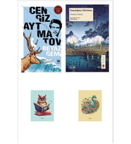 Kitap İnsanlığımı Yitirirken - Osamu Dazai - Beyaz Gemi Cengiz Aytmatov (2 NOT DEFTERLİ) (Renksiz)