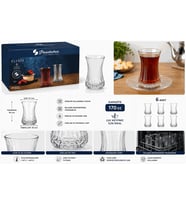 PAŞABAHÇE ELYSIA 6`LI ÇAY BARDAĞI
