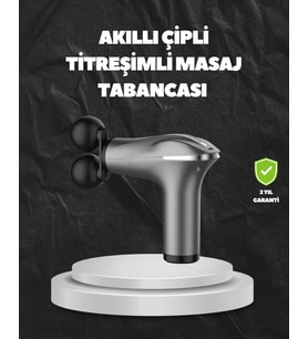 4 Başlıklı Şarjlı Masaj Tabancası Bel Sırt Boyun Bacak Kas Rahatlatıcı - Lisinya