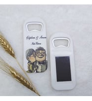 30 Adet Yaşlı Çift Baskılı Dikey Açacak Magnet 4,5x10,5 Cm Uv Nikah Şekeri Nişan Hediyeği-