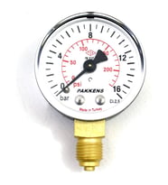 PAKKENS MANOMETRE KURU TİP 63 MM 16 BAR