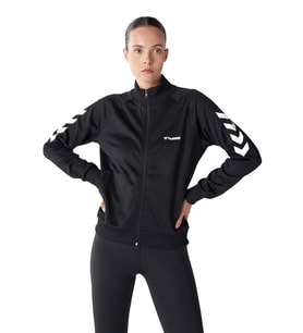 Hummel Genesa Zip Kadın Sweatshirt 921773-2001 (Siyah)