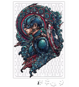 Capitao America Puzzle 240 Parça Yapboz