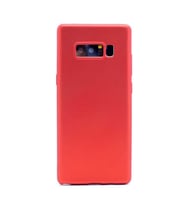 Samsung Galaxy Note 8 Uyumlu Kılıf Zore Premier Silikon Kapak (Kırmızı)