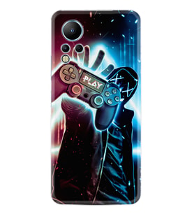Infınix Note 12 Kılıf Silikon Desen Özel Seri Play Me 1757