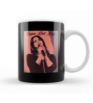 Lana Del Rey American Singer songwriter Kupa Bardak Porselen