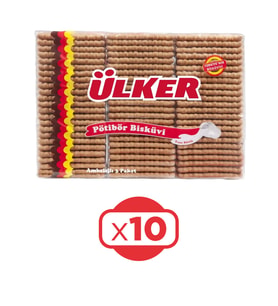 Ülker Petibor Biskuvi 450 G x 10 Adet