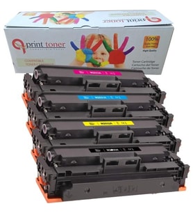 HP CF415A MUADİL TONER SET ÇİPSİZ W2030A W2031A W2032A W2033A 415A BK CY YL MG