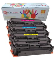 HP CF415A MUADİL TONER SET ÇİPSİZ W2030A W2031A W2032A W2033A 415A BK CY YL MG