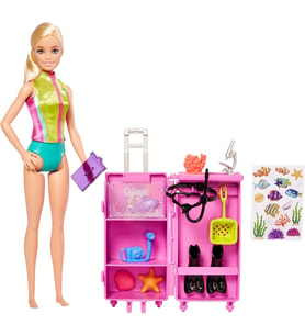 Barbie Deniz Biyoloğu Oyun Seti, 3 Yaş Ve Üzeri, Hmh26 (Çok Renkli)