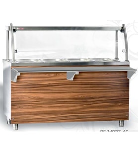 Pimak Doğalgazlı Kuru Sulu Tip Benmari 180 x 70 x 85 / 135 (cm)